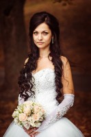 Портрет невесты на прогулке