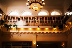 Свадебная съемка в интерьере